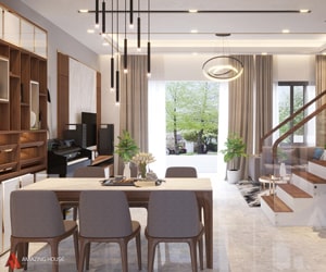 Cho thuê biệt thự Mỹ Phú 3 nội thất cao cấp, diện tích 17x16m, 5 phòng ngủ, 3500$